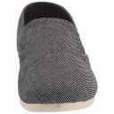 Toms Women's Alpargatas Black Twll Chambray Redondo Canvas Slip-on Flat 5.5 B