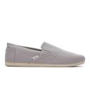 Toms Women's Alpargatas Drizzle Gray Redondo 2.0 Canvas Slip-on Flat 5.5 B