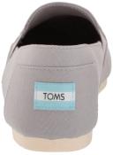 Toms Women's Alpargatas Drizzle Gray Redondo 2.0 Canvas Slip-on Flat 6 B