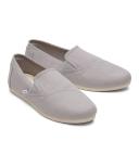 Toms Women's Alpargatas Drizzle Gray Redondo 2.0 Canvas Slip-on Flat 7 B