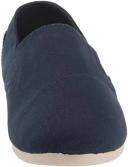 Toms Women's Alpargatas Navy Redondo 2.0 Canvas Slip-on Flat 10 B