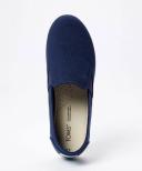 Toms Women's Alpargatas Navy Redondo 2.0 Canvas Slip-on Flat 9 B