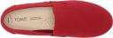 Toms Women's Alpargatas Red Redondo 2.0 Canvas Slip-on Flat 7.5 B