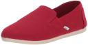 Toms Women's Alpargatas Red Redondo 2.0 Canvas Slip-on Flat 9 B