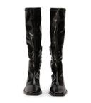 Tony Bianco Damon Boots in Black Crinkle Patent Black 6