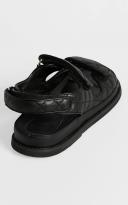 Tony Bianco Hiranni Black Sheep Nappa Sandals Black 40