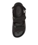 Tony Bianco Hiranni Black Sheep Nappa Sandals Black 40