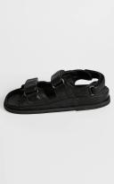 Tony Bianco Hiranni Black Sheep Nappa Sandals Black 40