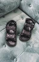 Tony Bianco Hiranni Black Sheep Nappa Sandals Black 40