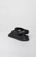 Tony Bianco Hiranni Black Sheep Nappa Sandals Black 40