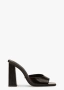 Tony Bianco Naja Heels in Black Hi Shine Black 6