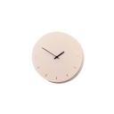 Too Design Minimal Clock - almond Cream, 49cm / Black / Black Numbers