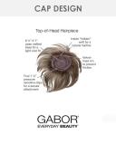 Top Pefect Hair Topper Color GL 30-32 Dark Copper - Gabor Wigs 10" Lon