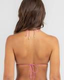 Topanga Women's Capri Triangle Bikini Top in Pink | Size 08