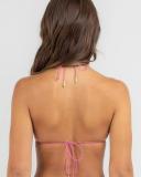 Topanga Women's Capri Triangle Bikini Top in Pink | Size 10