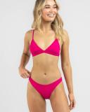 Topanga Women's Gigi Classic Bikini Bottom in Blue | Size 16