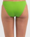 Topanga Women's Gigi Classic Bikini Bottom in Green | Size 12