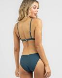 Topanga Women's Gigi Classic Bikini Bottom in Green | Size 14