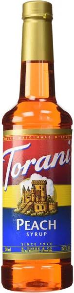 Torani Syrup, Peach, 25.4 Ounce (Pack of 1)