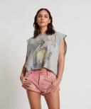 Tormented Bandit Low Waist Denim Short