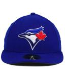 Toronto Blue Jays New Era MLB AC On-Field Game Low Profile 59Fifty Fitted Hat - Blue