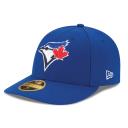 Toronto Blue Jays New Era MLB AC On-Field Game Low Profile 59Fifty Fitted Hat - Blue