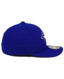 Toronto Blue Jays New Era MLB AC On-Field Game Low Profile 59Fifty Fitted Hat - Blue
