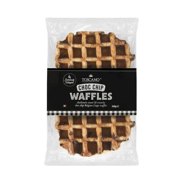 Toscano Choco Chip Waffles 4 Pack