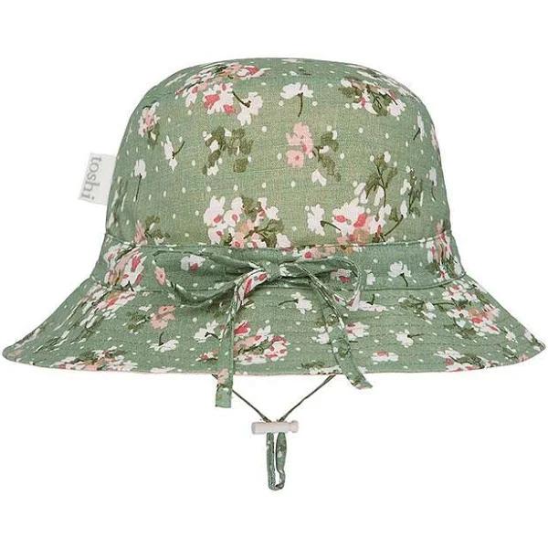 Toshi Girls Sage Twiggy Sunhat - Sage- Swimwear Galore