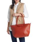 Tote Bag L Le Pliage City Terracotta Longchamp