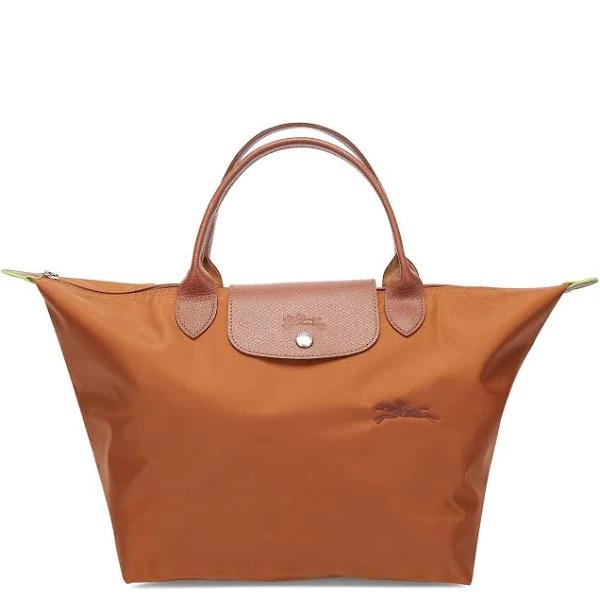 Tote Bag M Le Pliage Green Cognac Longchamp