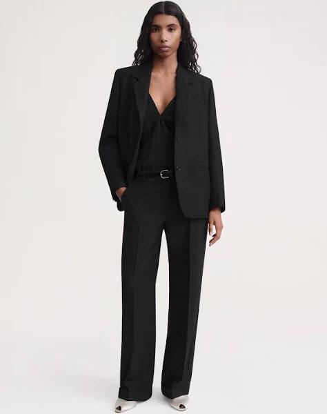 TOTEME - Tailored Suit Jacket Black - 42 - Women