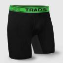 Tradie Bamboo No Chafe Long Leg Trunk - Green - MJ4584SKG
