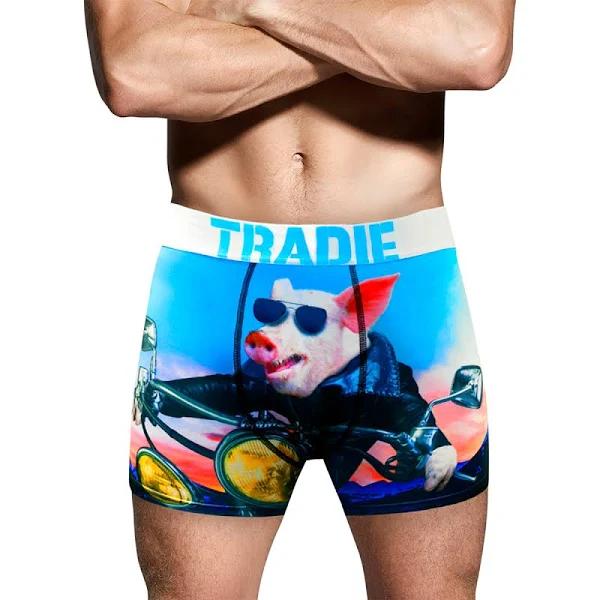 Tradie Mens Hogs On Hogs Trunks Hogs L