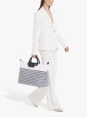 Travel Bag S Le Pliage Collection Navy/White Longchamp