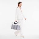Travel Bag S Le Pliage Collection Navy/White Longchamp