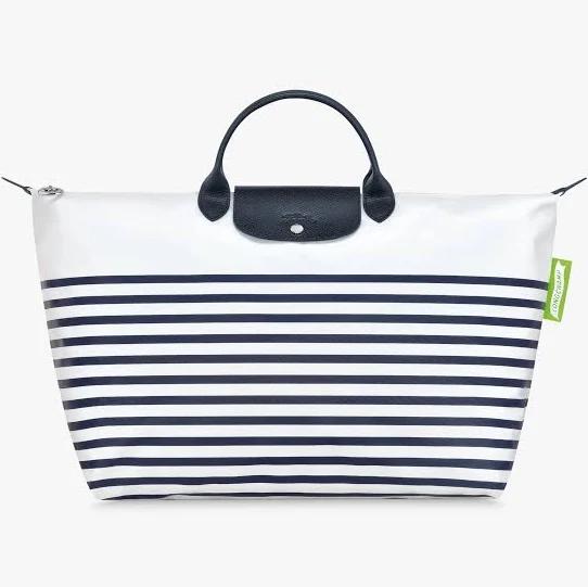 Travel Bag S Le Pliage Collection Navy/White Longchamp