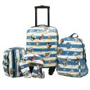 Travelers Club Girls' 5 Piece Kids Luggage Travel Set