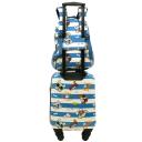 Travelers Club Girls' 5 Piece Kids Luggage Travel Set