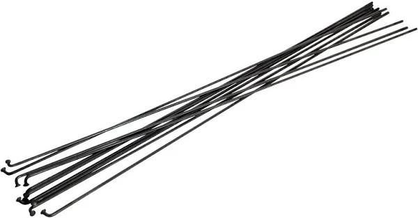 Trek Bontrager 13 Gauge Round J-Bend Spoke Black 278mm, 14/15/14