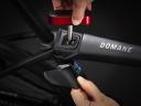 Trek Domane SLR 6 Gen 4 2023 Metallic Red Smoke to Red Carbon Smoke / 50