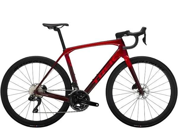 Trek Domane SLR 6 Gen 4 2023 Metallic Red Smoke to Red Carbon Smoke / 50