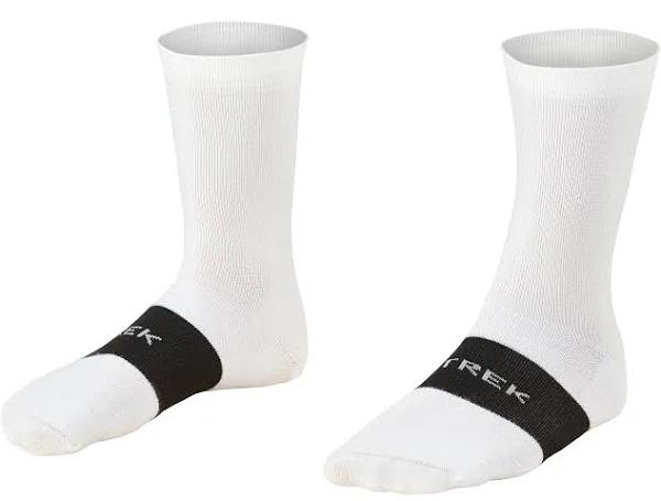 Trek Race Crew Cycling Sock White XL
