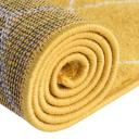 Trellis Frieze 122cm x 122cm Square Yellow Geometric Area Rug