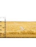 Trellis Frieze 122cm x 122cm Square Yellow Geometric Area Rug