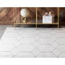 Trellis Frieze 155cm x 245cm Ivory Geometric Area Rug