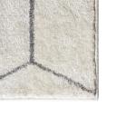 Trellis Frieze 155cm x 245cm Ivory Geometric Area Rug