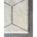 Trellis Frieze 155cm x 245cm Ivory Geometric Area Rug