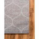 Trellis Frieze 183cm x 183cm Square Blue Multi Blue Geometric Area Rug