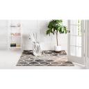 Trellis Frieze 183cm x 183cm Square Blue Multi Blue Geometric Area Rug
